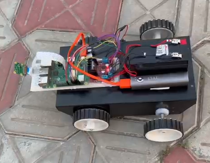 Weed Detection System Robot
